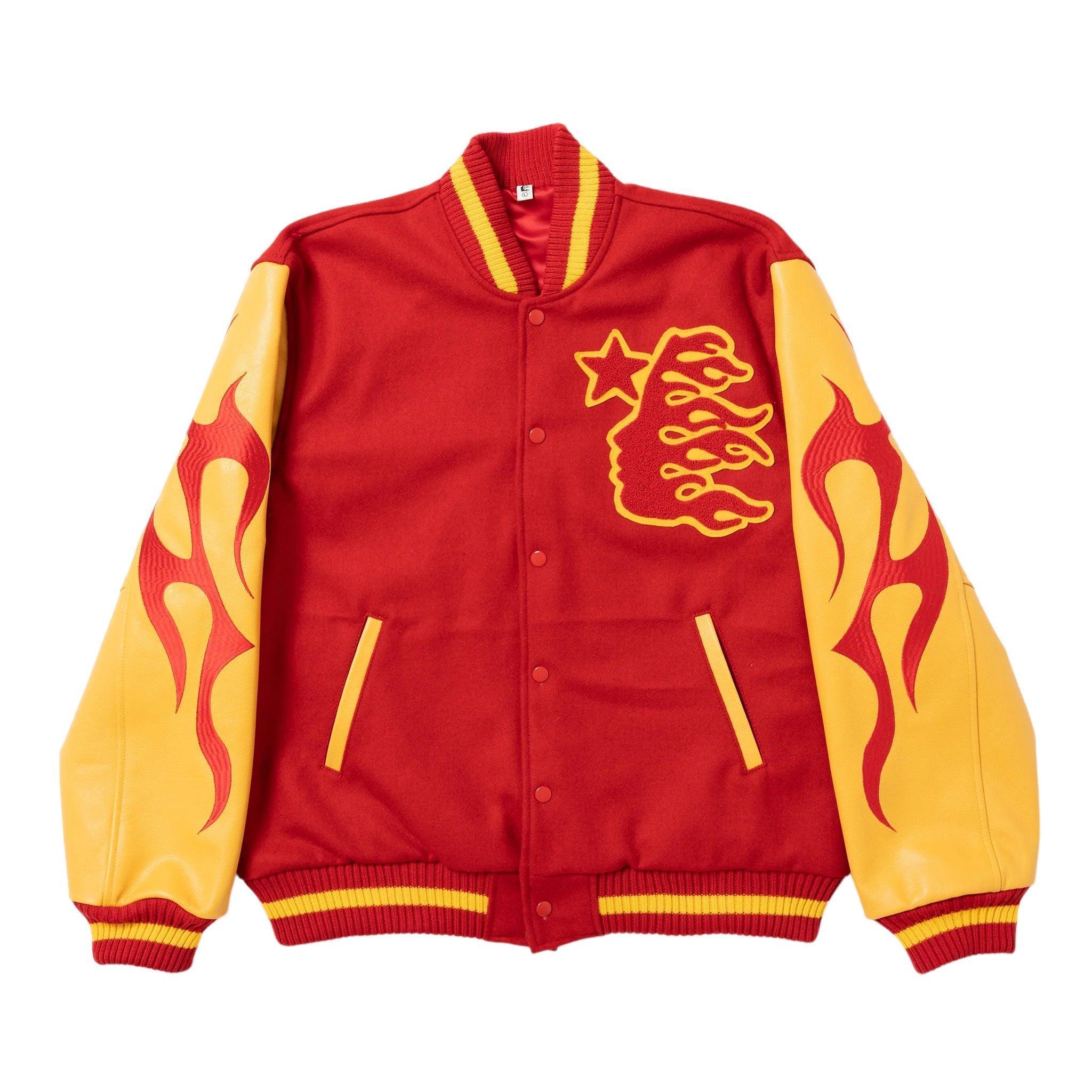 Hellstar Records Werewolf Letterman Jacket - Supra Sneakers