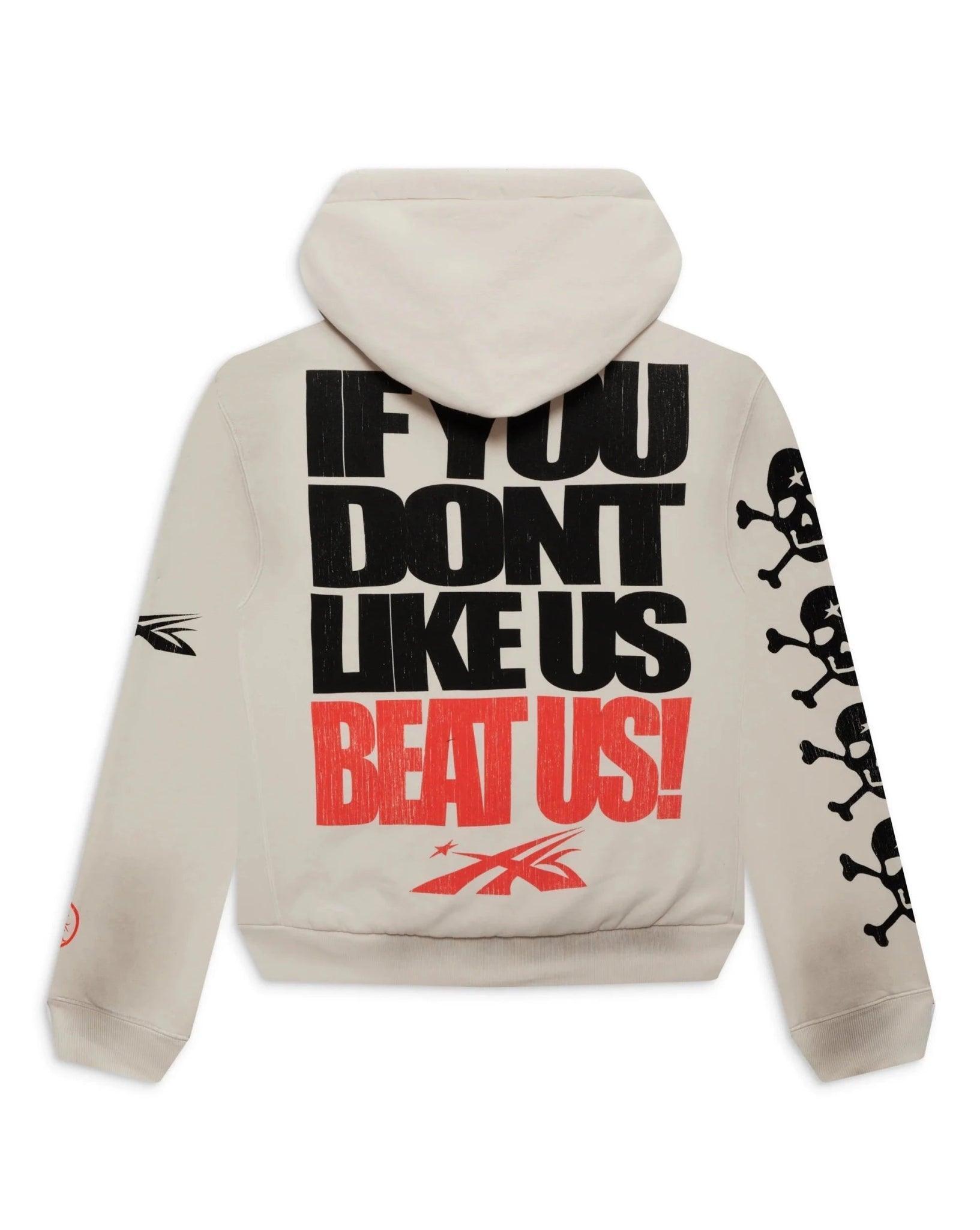 Hellstar Sports If You Dont Like Us Beat Us Hoodie - Supra Sneakers