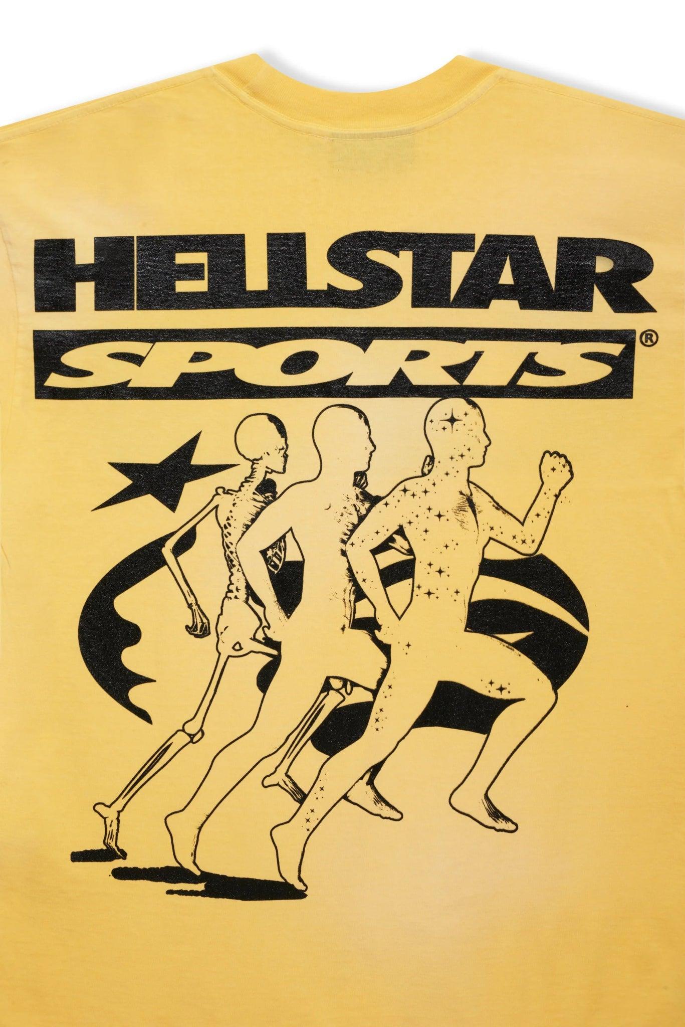 Hellstar Sports Marathon T-Shirt (Yellow) - Supra Sneakers