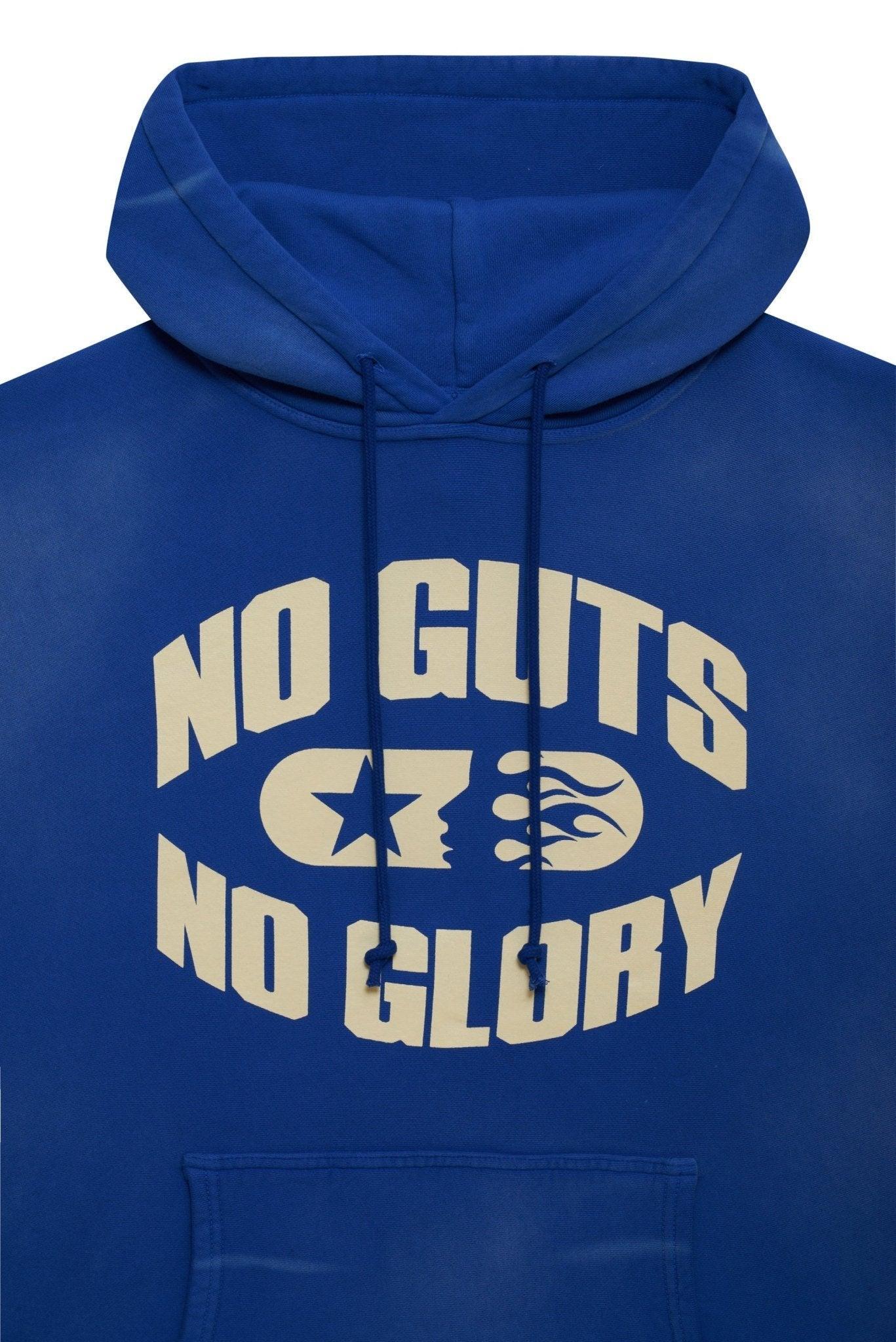 Hellstar Sports No Guts No Glory! Hoodie (Blue) - Supra Sneakers