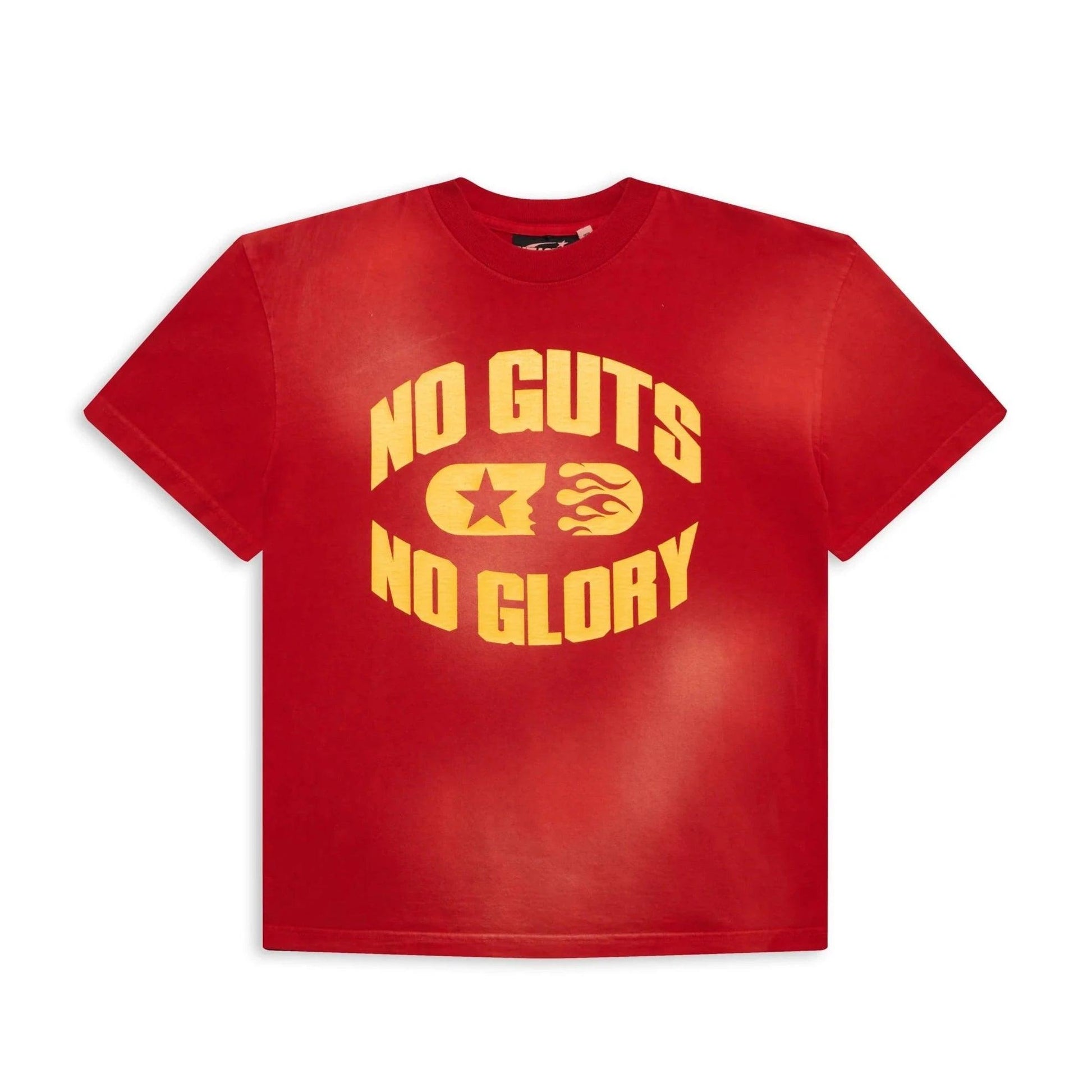 Hellstar Sports No Guts No Glory T-Shirt (Red) - Supra Sneakers