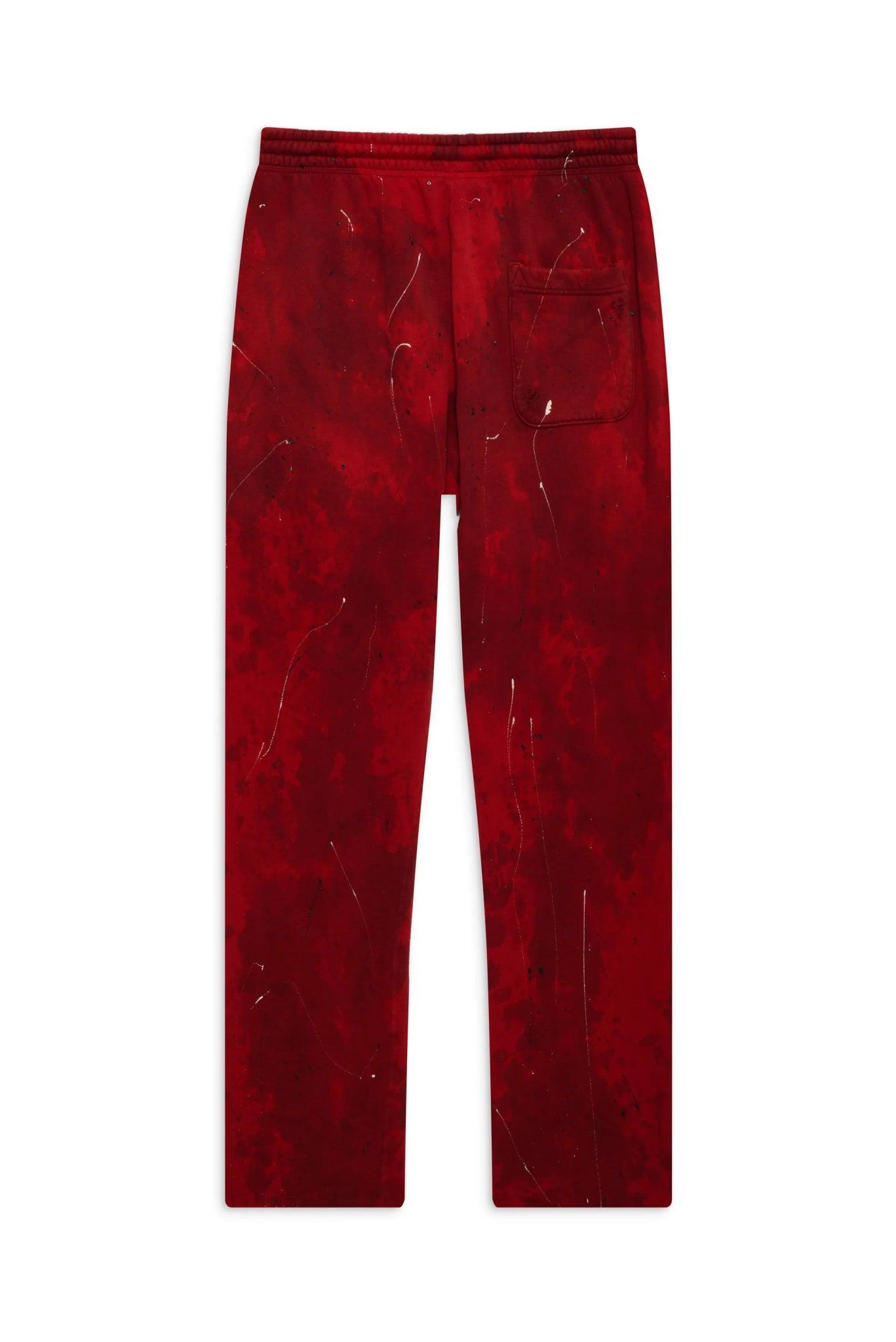 Hellstar Sports Red Tye-Dye Sweatpants - Supra Sneakers