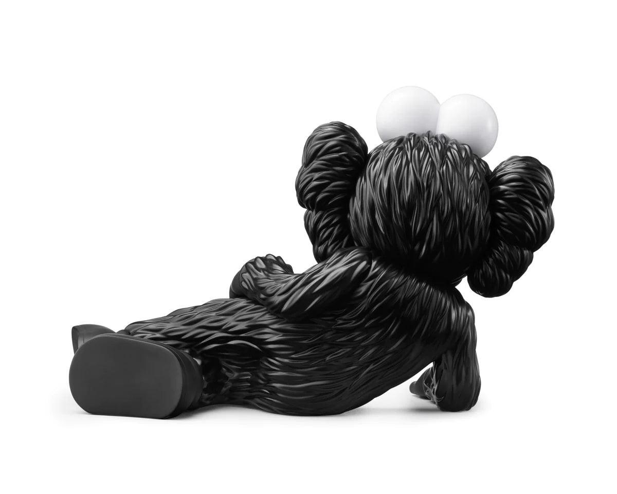 Kaws Time Off Vinyl Figure Black - Supra Sneakers