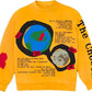 Kid Cudi CPFM For MOTM III Beautiful Trip Crewneck Yellow - Supra Sneakers