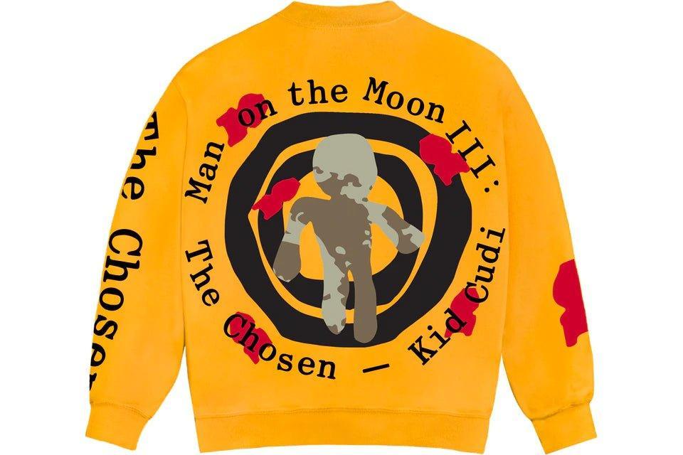 Kid Cudi CPFM For MOTM III Beautiful Trip Crewneck Yellow - Supra Sneakers