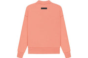 Kids Fear of God Essentials Crewneck Coral - Supra Sneakers