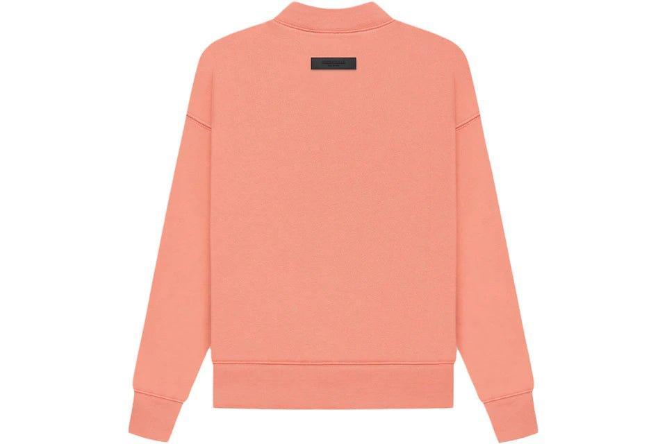 Kids Fear of God Essentials Crewneck Coral - Supra Sneakers