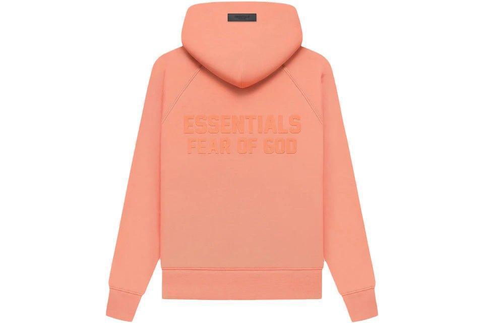 Kids Fear of God Essentials Full-zip Hoodie Coral - Supra Sneakers