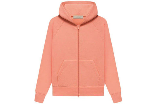 Kids Fear of God Essentials Full-zip Hoodie Coral - Supra Sneakers