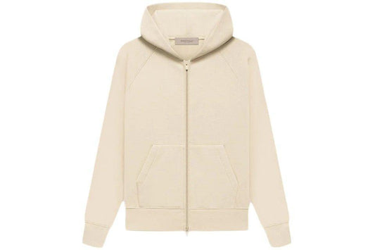 Kids Fear of God Essentials Full-zip Hoodie Egg Shell - Supra Sneakers