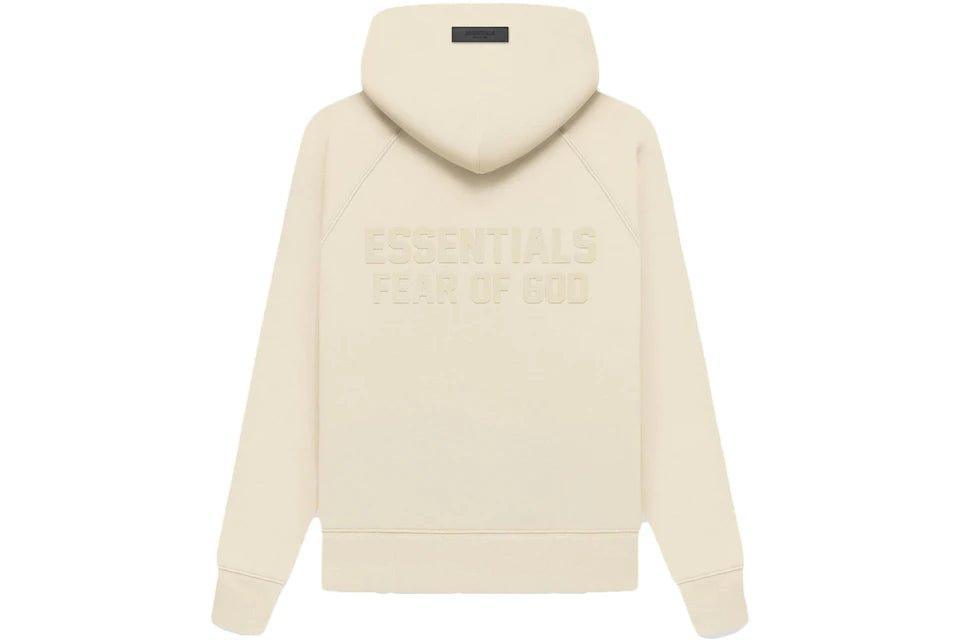 Kids Fear of God Essentials Full-zip Hoodie Egg Shell - Supra Sneakers