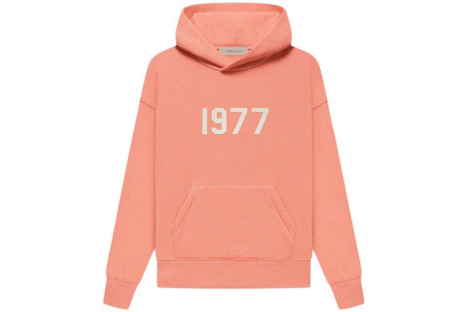 Kids Fear of God Essentials Hoodie Coral - Supra Sneakers