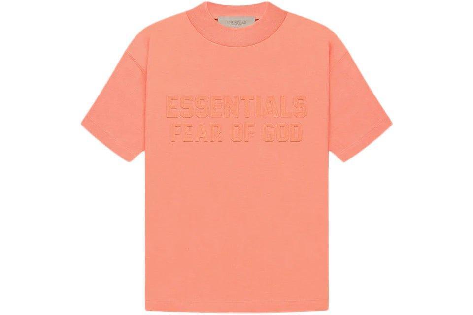 Kids Fear of God Essentials S/S T-shirt Coral - Supra Sneakers