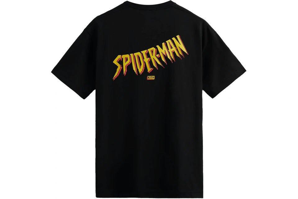 Kith Marvel Spider-Man Spotlight Tee Black - Supra Sneakers