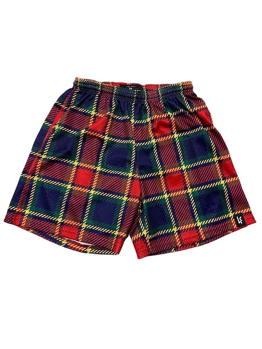 Lost Files Plaid Shorts 2 - Supra Sneakers