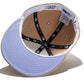 New Era 59 Fifty Sugar Shack 2.0 Toronto Blue Jays 25th Anniversary Patch Rail Hat - White, Tan, Lavender - Supra Sneakers