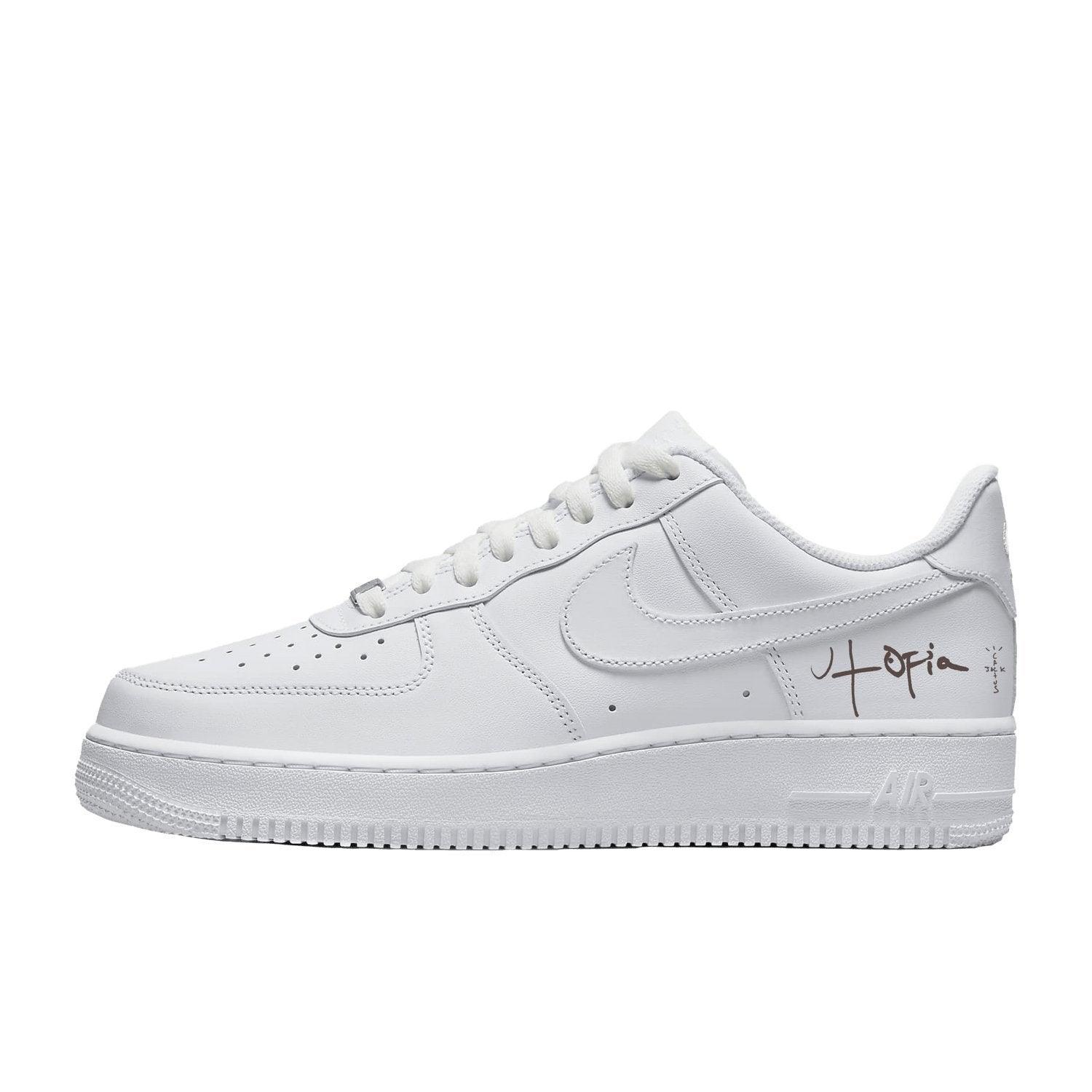 Nike Air Force 1 x Travis Scott Utopia White (Cactus Jack) - Supra Sneakers