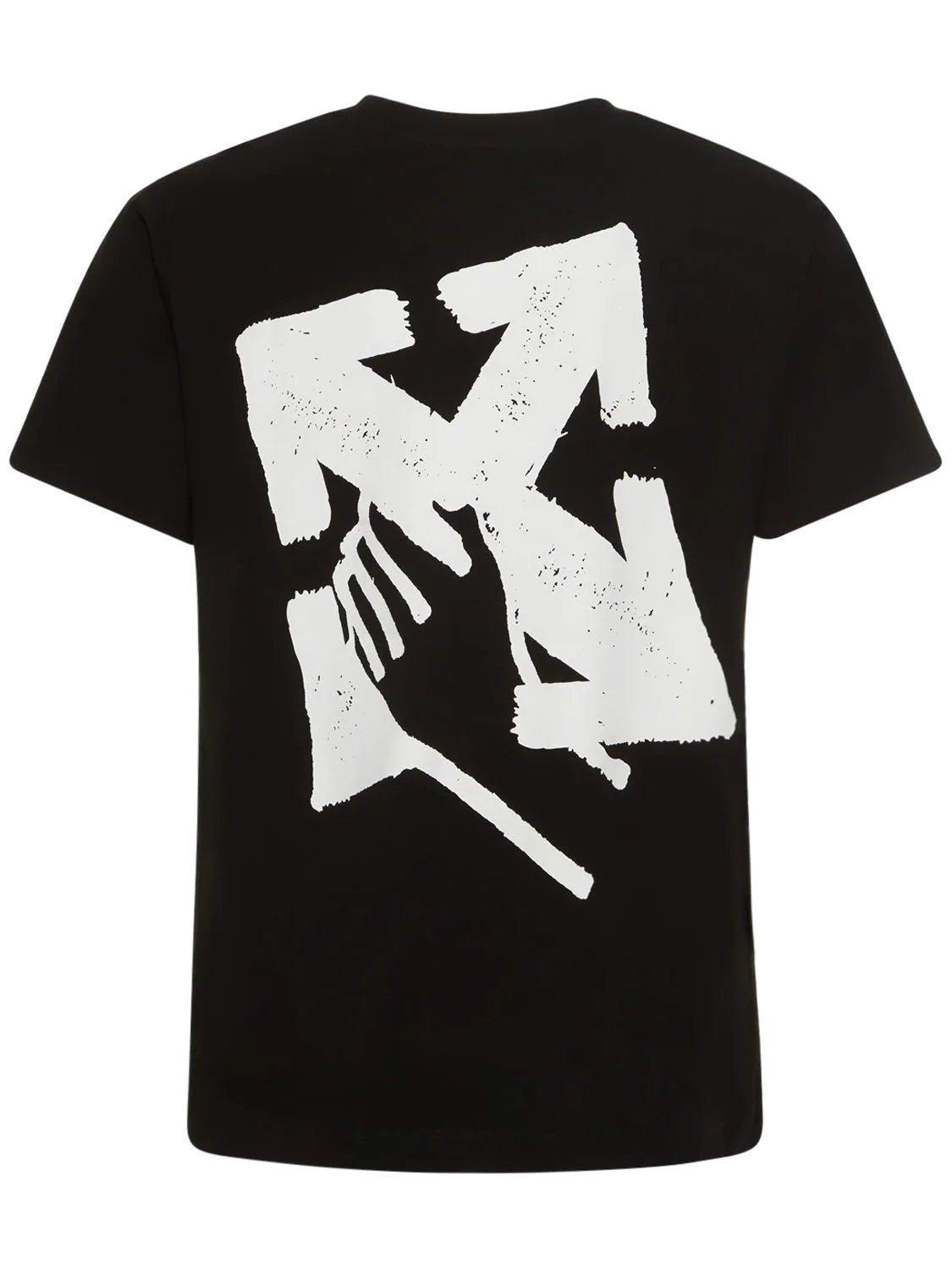 Off-White Hand Arrow Logo T-Shirt Black - Supra Sneakers