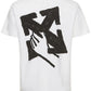 Off-White Hand Arrow Logo T-Shirt White - Supra Sneakers