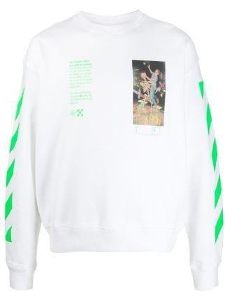 Off-White Pascal Painting print sweatshirt - Supra Sneakers