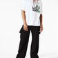 Palm Angels Palm Print Upside Down Tee White - Supra Sneakers