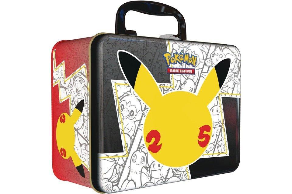 Pokémon TCG 25th Anniversary Celebrations Collector Chest Tin - Supra Sneakers