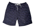 Psychworld Shorts Neri con Loghi Viola