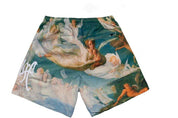 Revenge Angel Embroidered Shorts Multi - Supra Sneakers