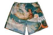 Revenge Angel Embroidered Shorts Multi - Supra Sneakers