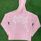 Revenge x Playboy Bunny Hoodie Pink (Gently Used) - Supra Sneakers