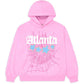 Sp5der Atlanta Hoodie Pink - Supra Sneakers