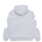 Sp5der Beluga Hoodie Heather Grey - Supra Sneakers