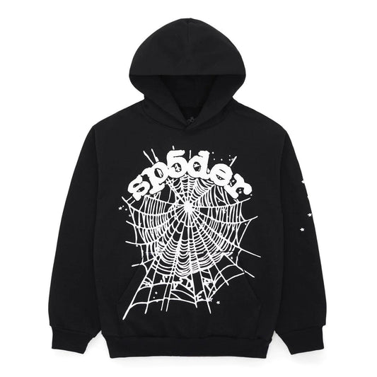 Sp5der Black OG Web Hoodie - Supra Sneakers