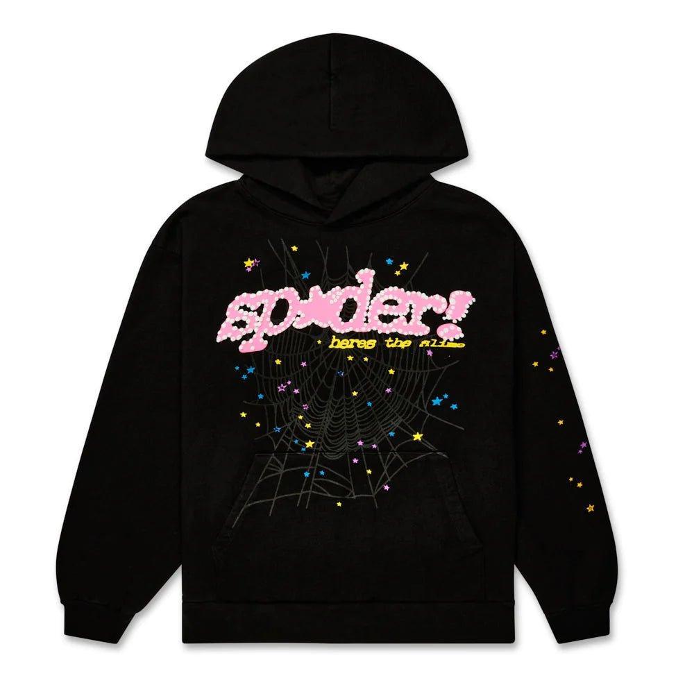 Sp5der Black P*nk V2 Hoodie - Supra Sneakers