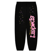 Sp5der Black P*nk V2 Sweatpants - Supra Sneakers
