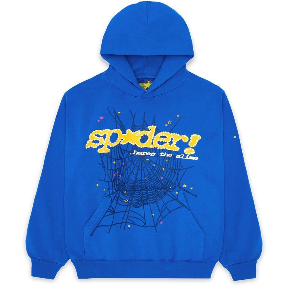 Sp5der TC Blue Hoodie - Supra Sneakers