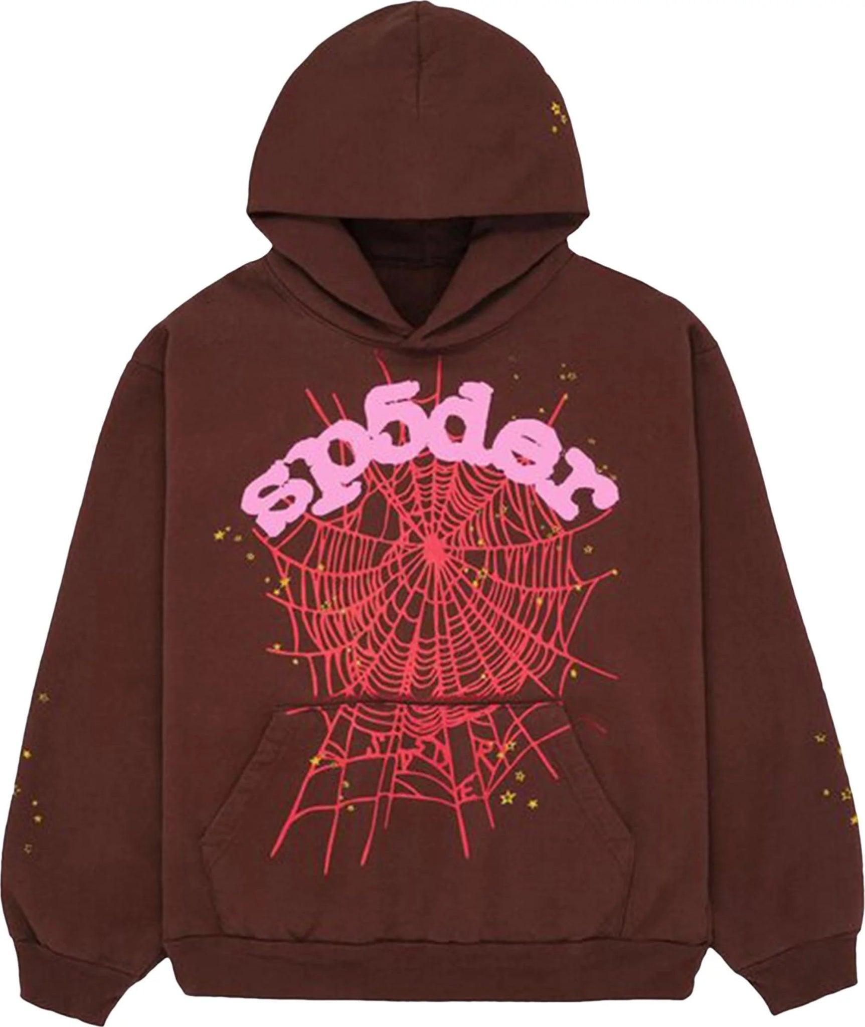 Sp5der Web Hoodie Brown - Supra Sneakers