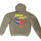 Supra Sneakers State Pride Hoodie Washed Tan - Supra Sneakers