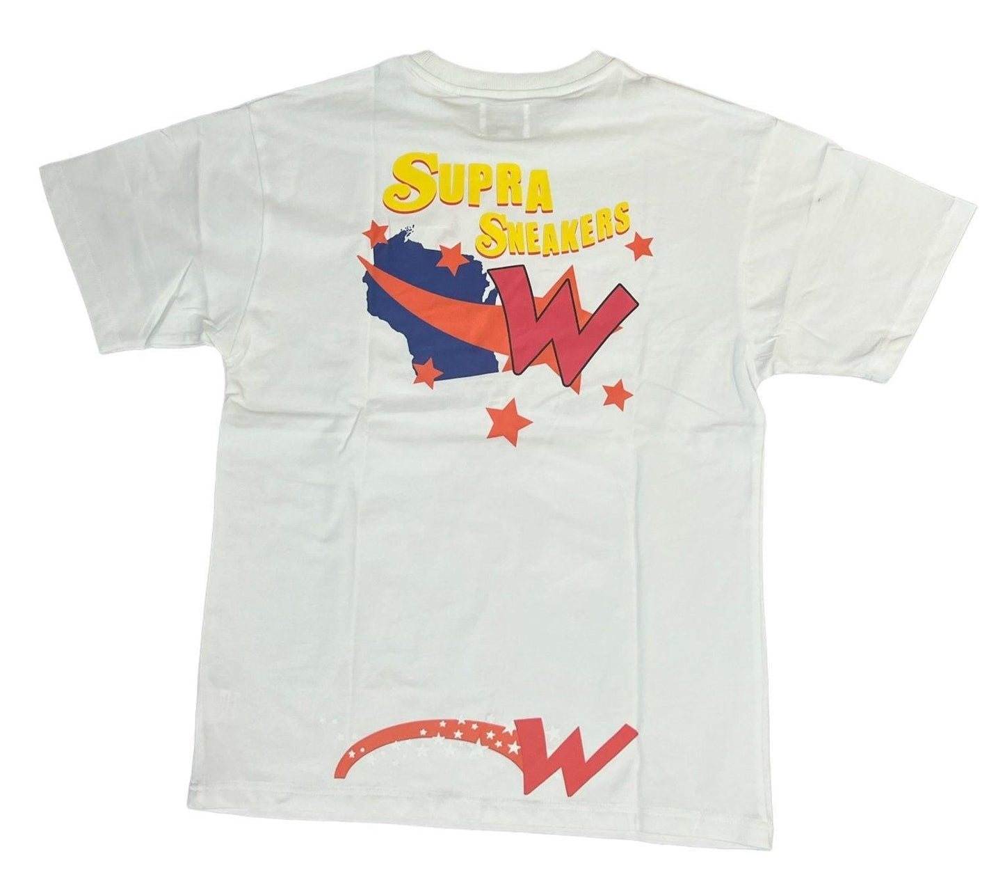 Supra Sneakers State Pride Tee White - Supra Sneakers