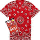 Supreme Hanes Bandana Tagless Tees (2 Pack) Red - Supra Sneakers