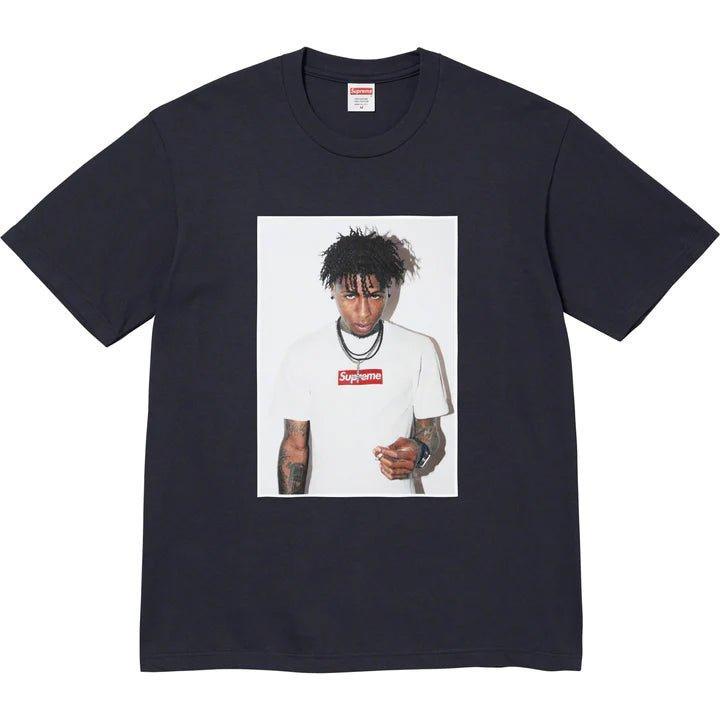 Supreme NBA Youngboy Photo Tee Navy Blue - Supra Sneakers