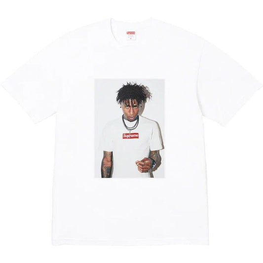 Supreme NBA Youngboy Photo Tee White - Supra Sneakers