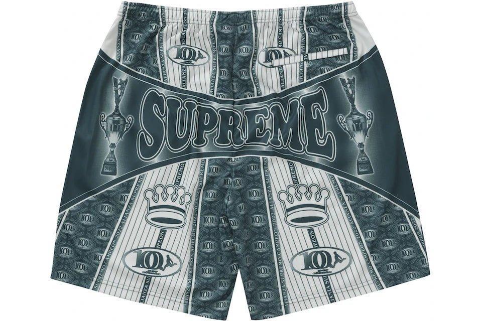 Supreme Por Ciento Soccer Short Green - Supra Sneakers