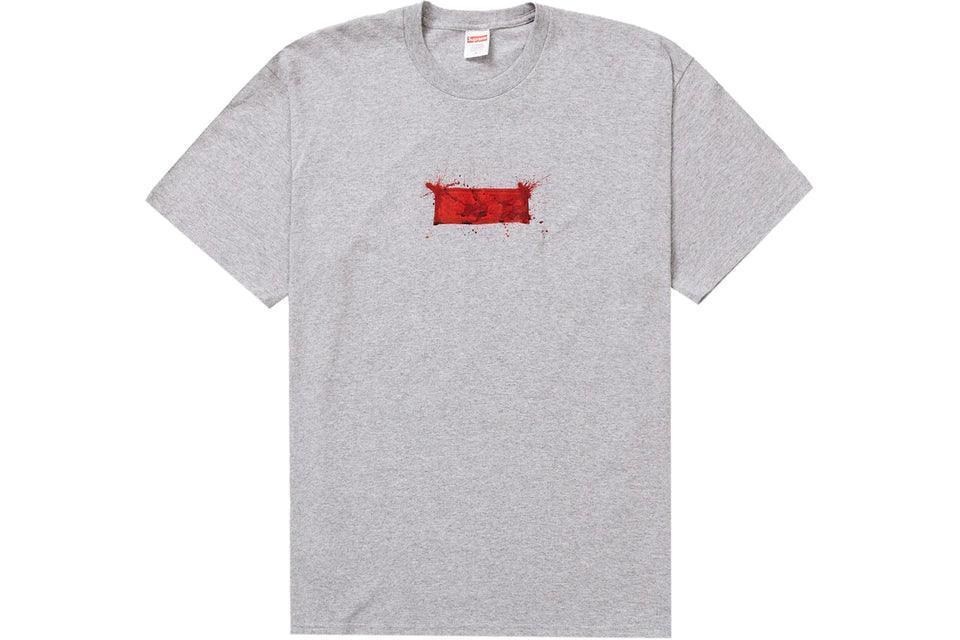 Supreme Ralph Steadman Box Logo Tee Heather Grey - Supra Sneakers