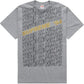 Supreme Respected Tee Heather Grey - Supra Sneakers