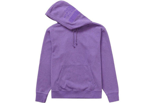 Supreme The North Face Pigment Printed Hooded Sweatshirt Purple - Supra Sneakers