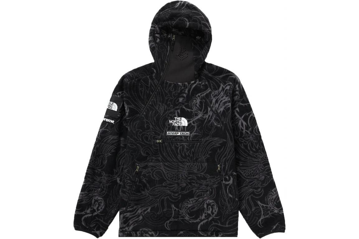 Supreme The North Face Steep Tech Fleece Pullover Black Dragon - Supra Sneakers