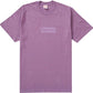 Supreme Tonal Box Logo Tee Dusty Purple - Supra Sneakers