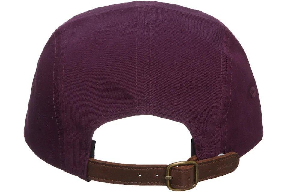 Supreme Washed Chino Twill Camp Cap (FW22) Dark Purple - Supra Sneakers