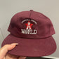 Travis Scott Astro Hat Burgundy - Supra Sneakers